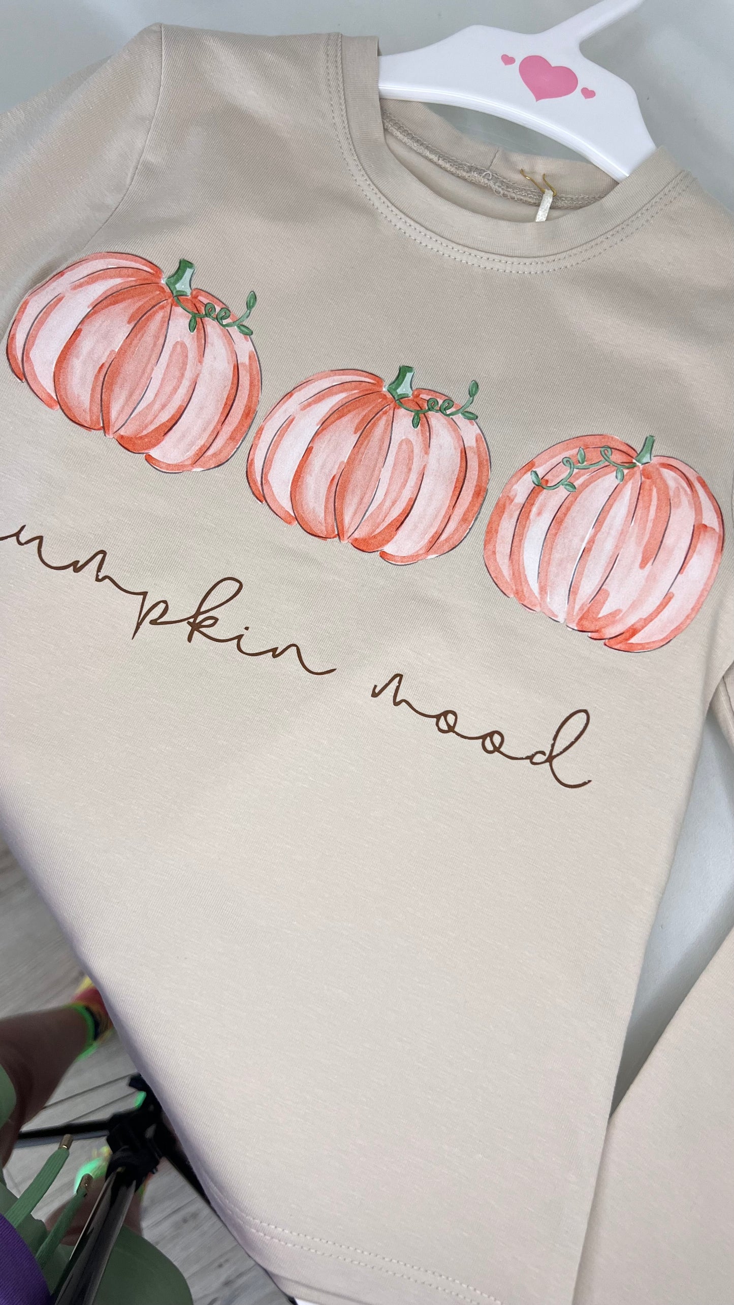 Koszulka z długim rękawem Dynie