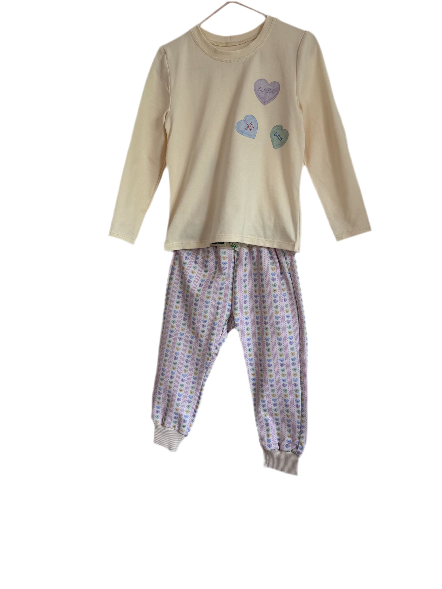 Koszulka z długim rękawem Serca