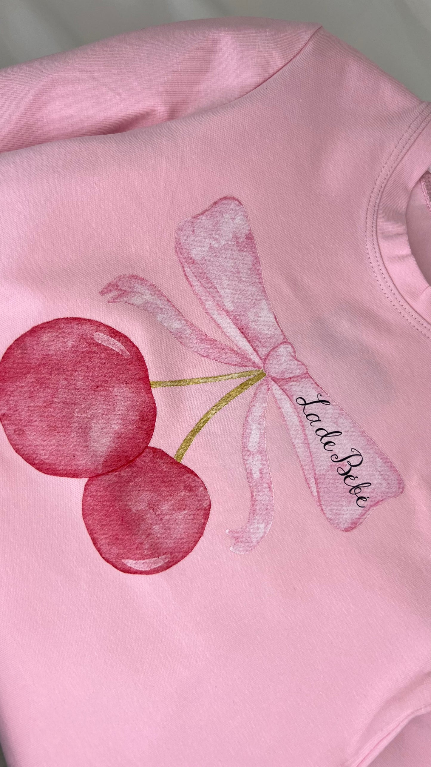 Koszulka z długim rękawem Wiśnie