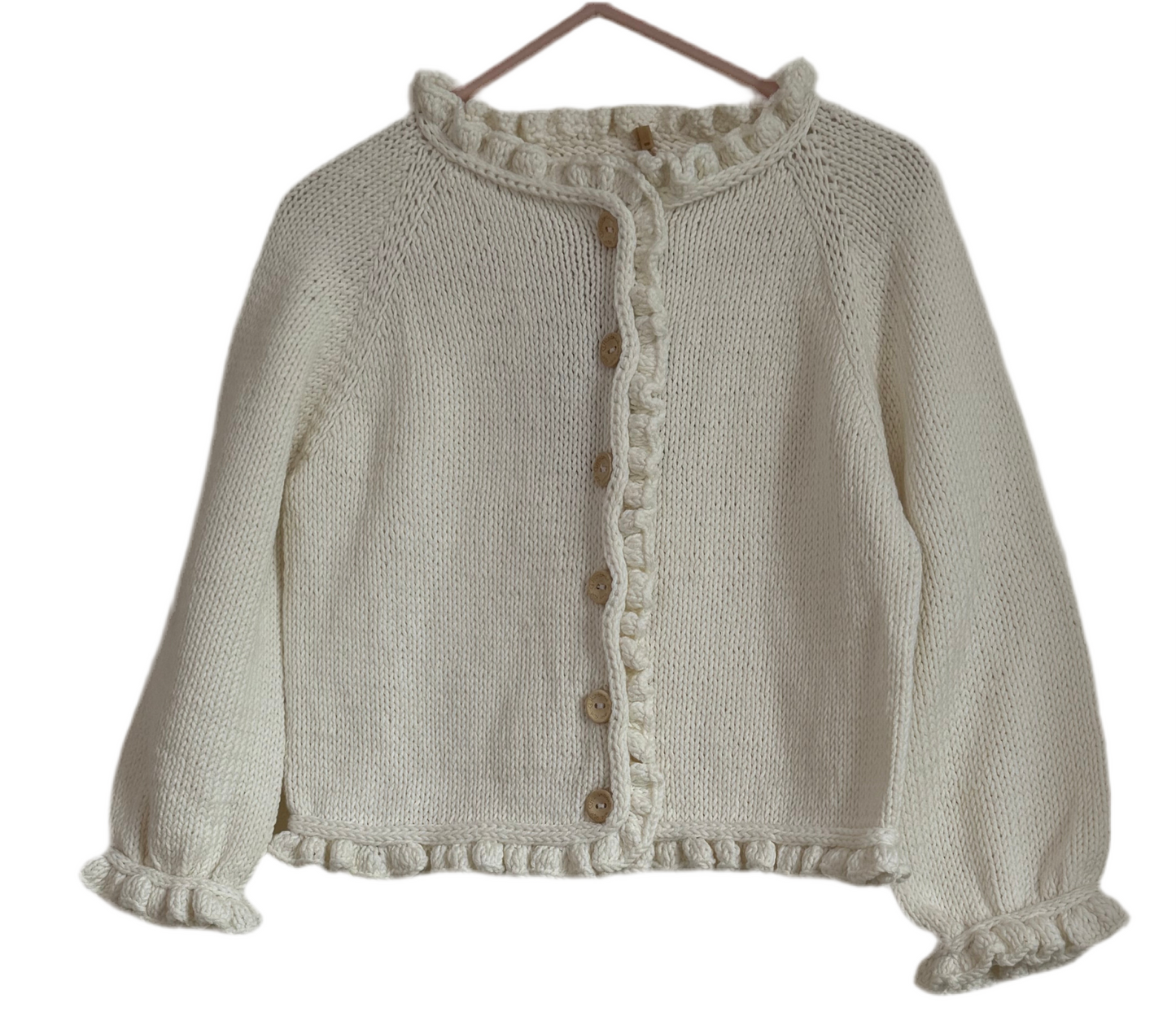 Sweterek Bawełna organiczna Handmade