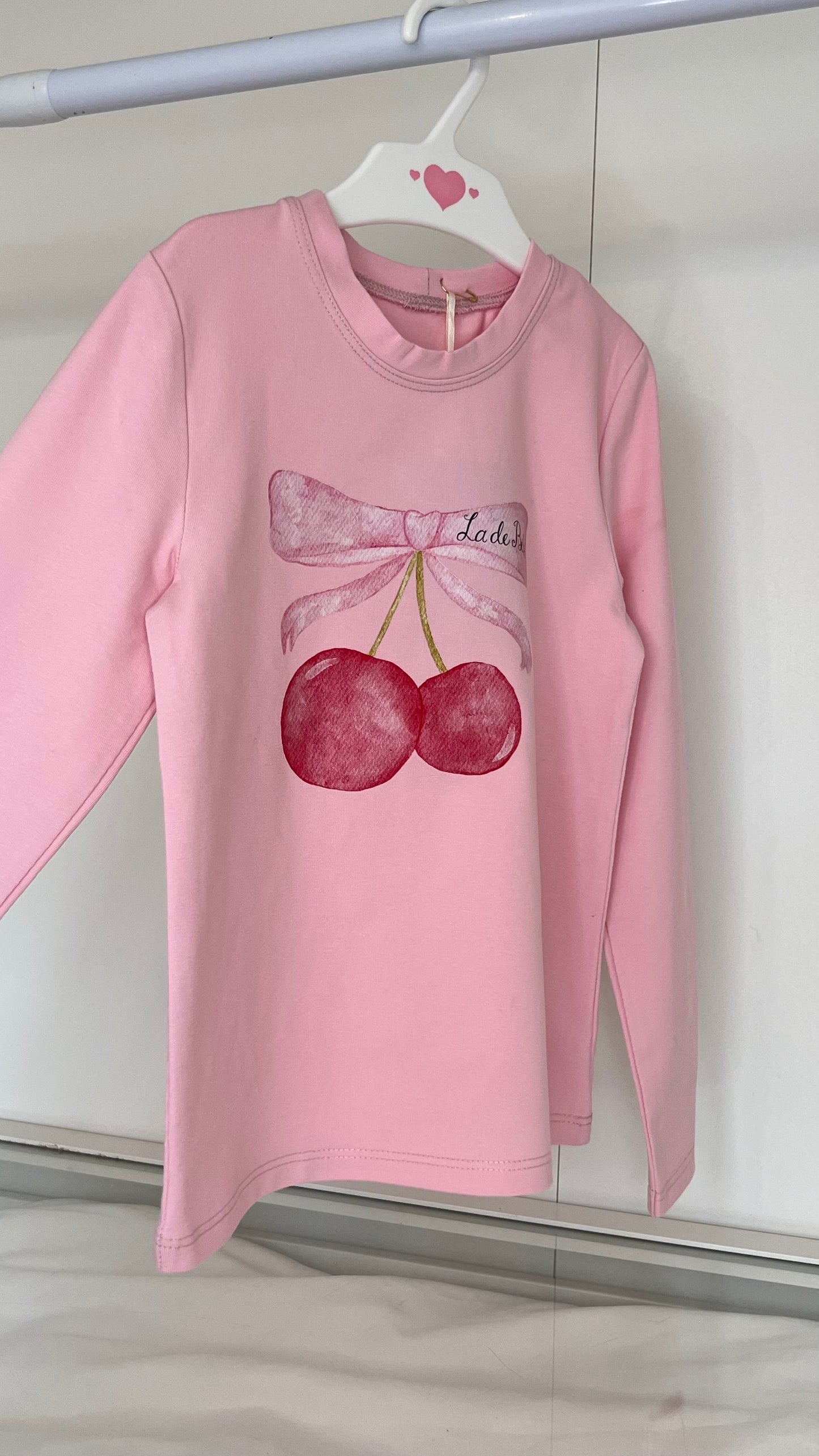 Koszulka z długim rękawem Wiśnie