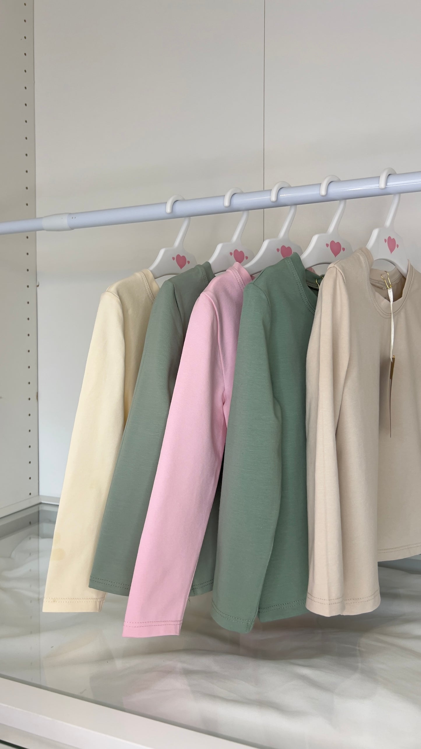 Koszulki długi rękaw różne kolory